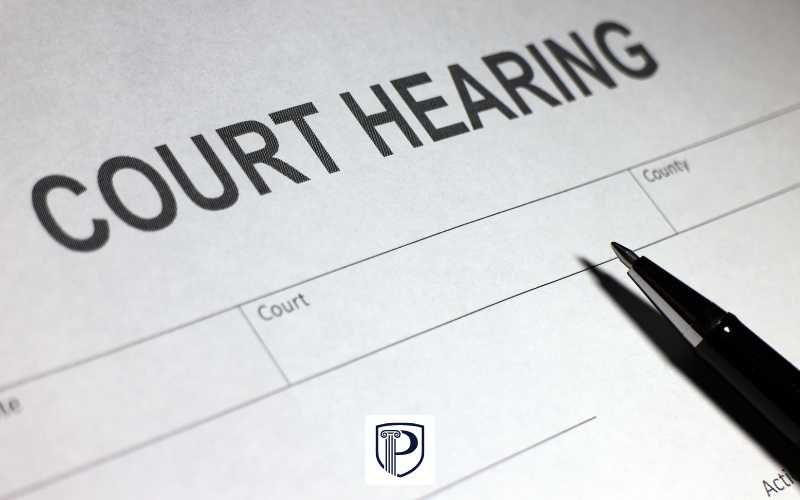 a form for a license reinstatement court hearing