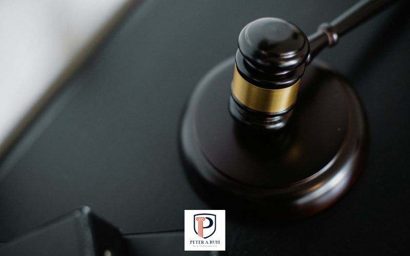 a gavel on a judge's desk