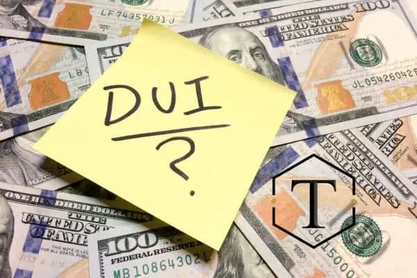 penalties for a DUI in South Carolina will cost you a lot of money