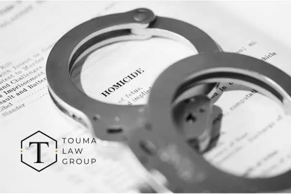 handcuffs on arrest paperwork