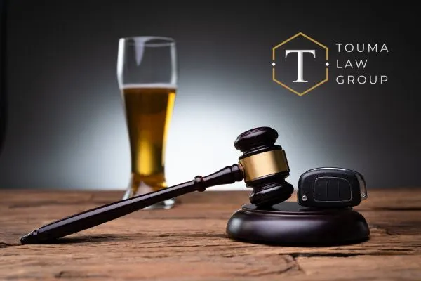 Mallet and gavel with a beer in the background