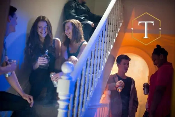 minor in possession of alcohol at a party