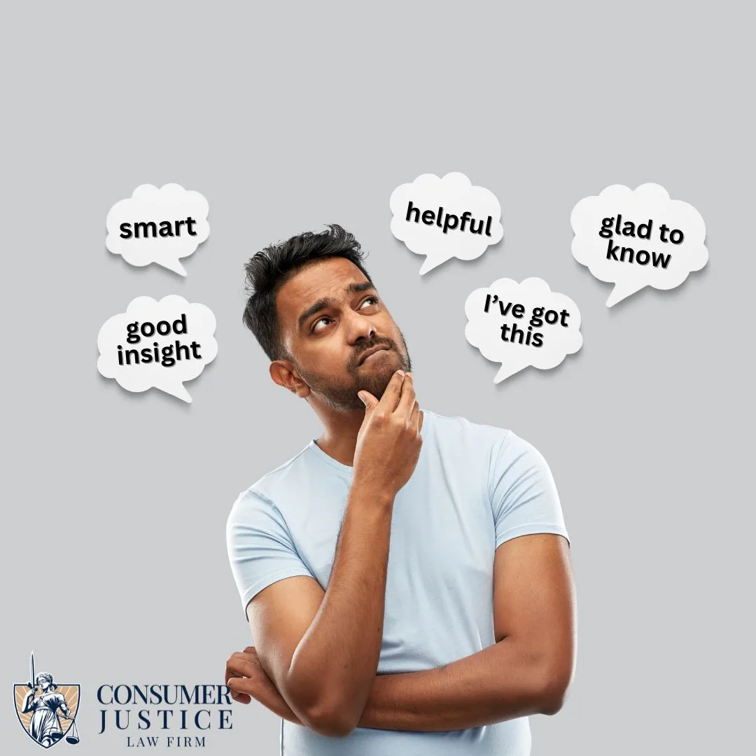 A man thinks about key facts about an Experian credit dispute.