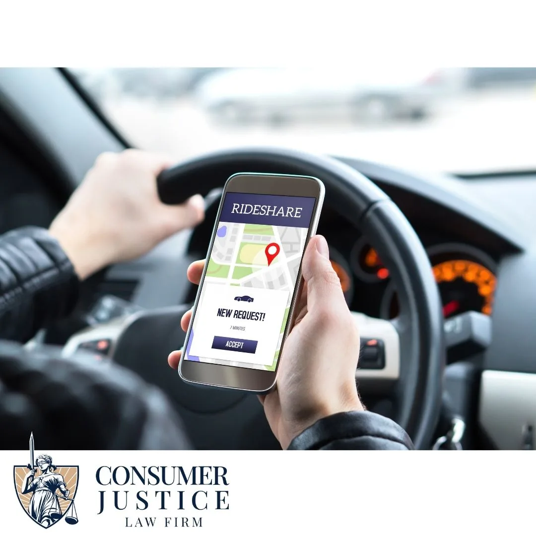 Someone uses an app for Uber drivers, showing pick up locations.