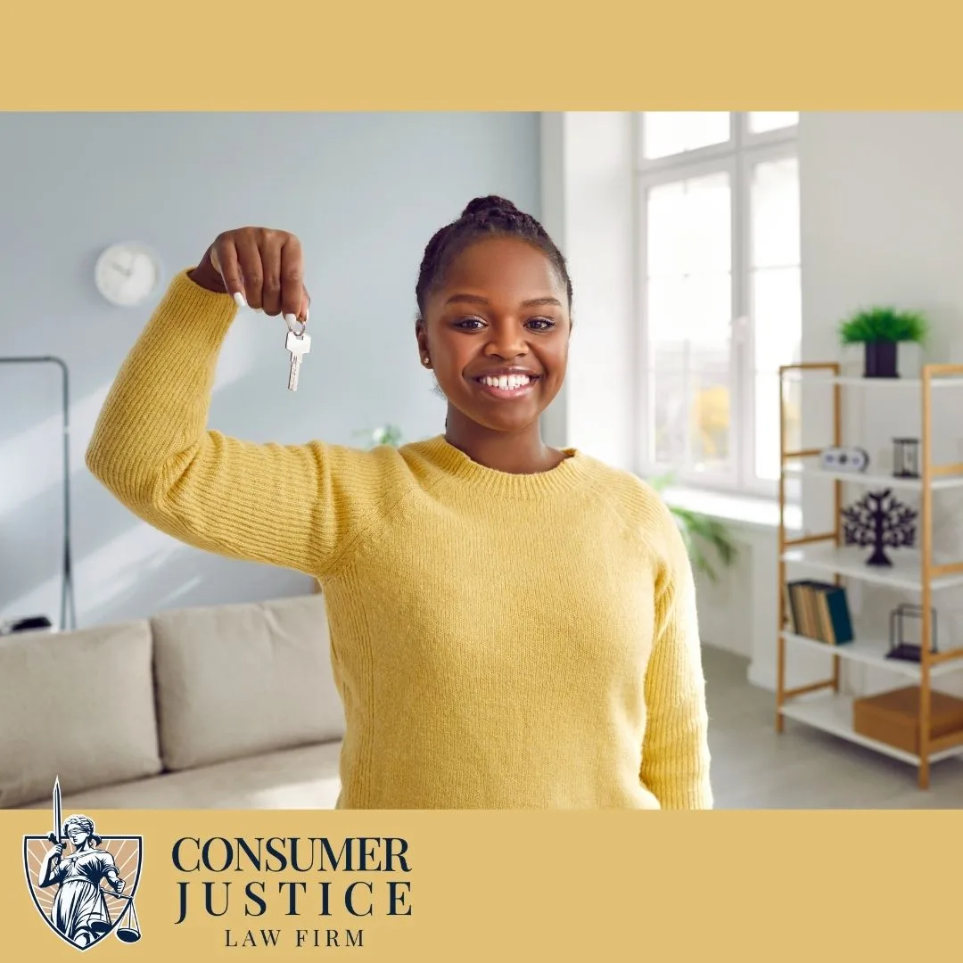 Un inquilino que corrigió errores en la verificación de antecedentes del inquilinos tiene las llaves.