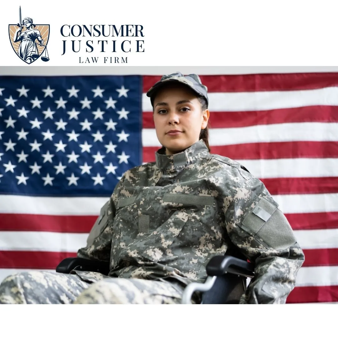 A soldier in a wheel chair shows that fighting disabled veterans discrimination is important.
