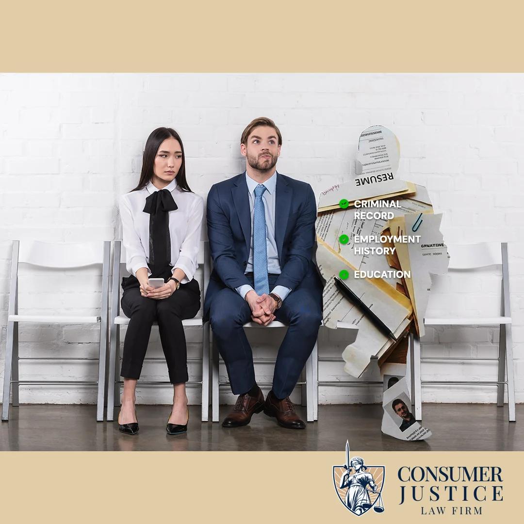 Job applicants away the results of a GoodHire background check.
