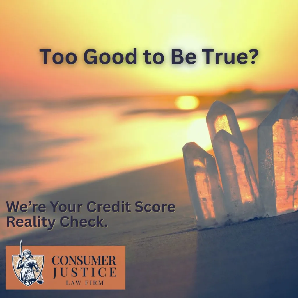 A meditative beach at sunset conjures the question, "is credit karma accurate?"