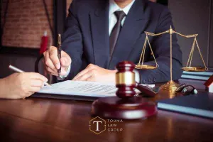 an attorney meeting with someone to discuss a criminal case in Forest Acres