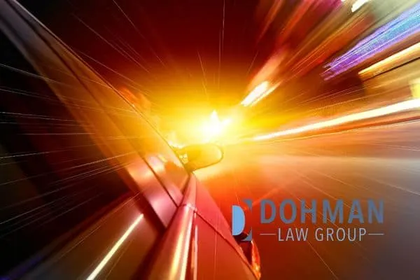 a car speeding in Illinois