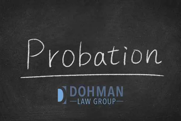 the word probation written in chalk, DUI Probation Information