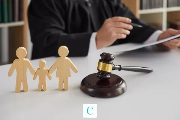 a judge reviewing a divorce case to determine jurisdiction