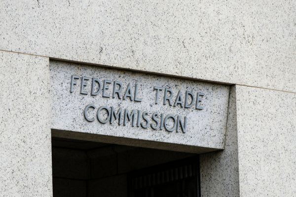 sign on the building displaying Federal Trade Commission