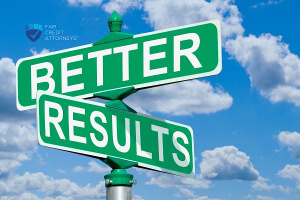 signs with the phrase Better results written