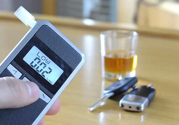 Take a breathalyzer in Illinois