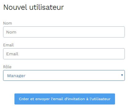 ajout nouvel utilisateur yuman
