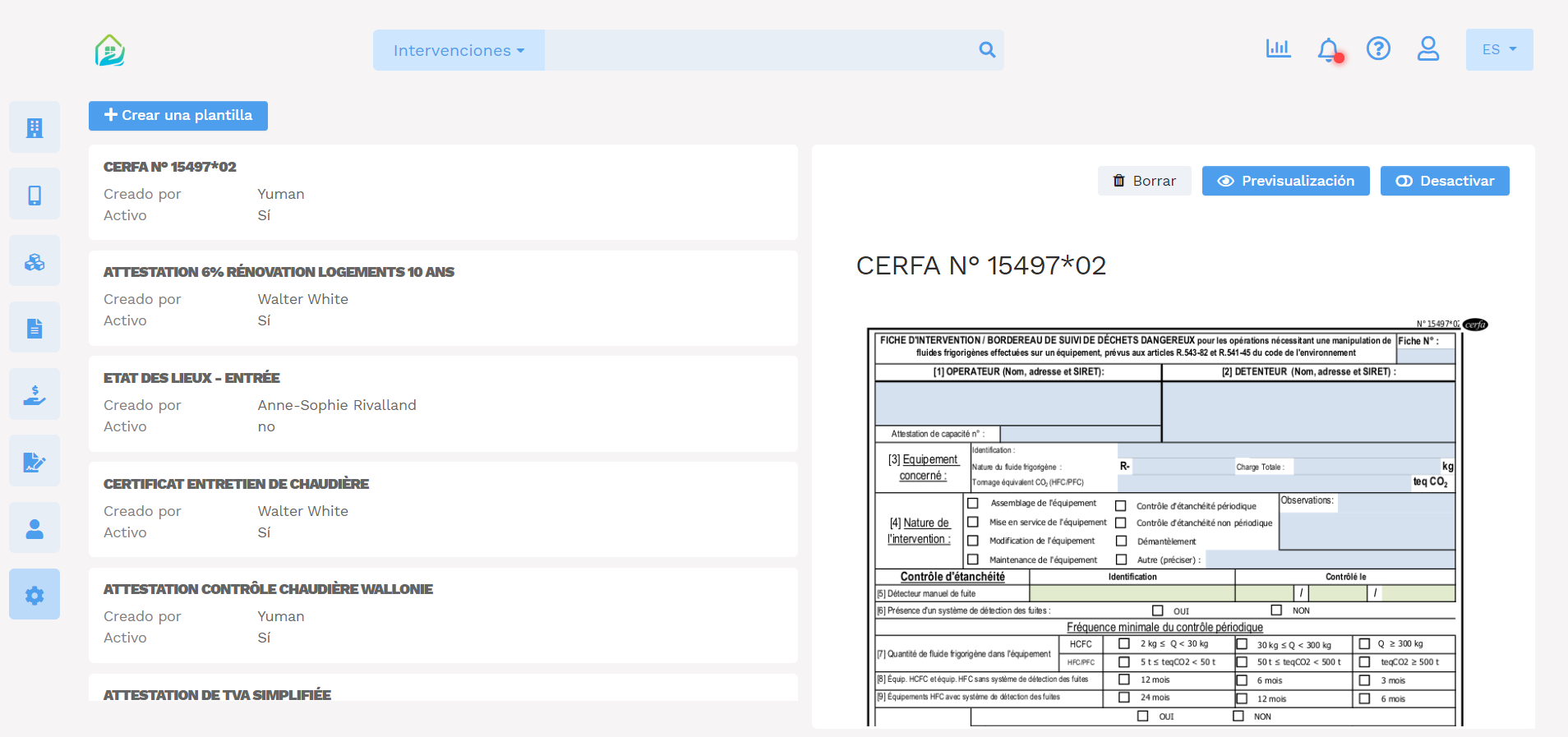 Software de gestión de formularios - GMAO Yuman - Formularios de entrada de datos documento pdf
