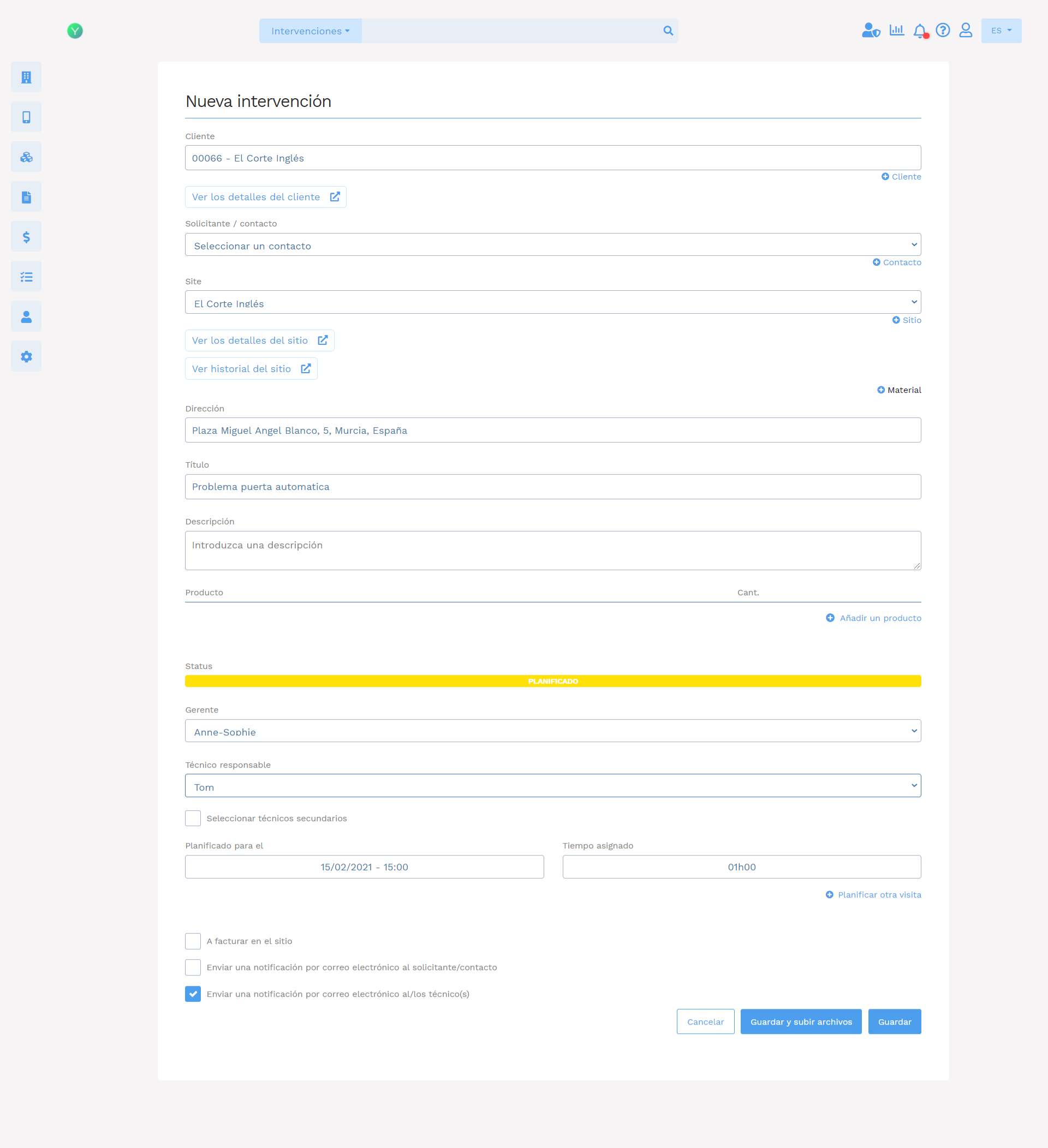 ¿Por qué la gestión de la intervención?