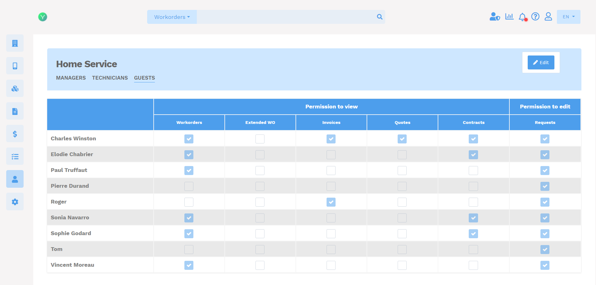cmms guest portal