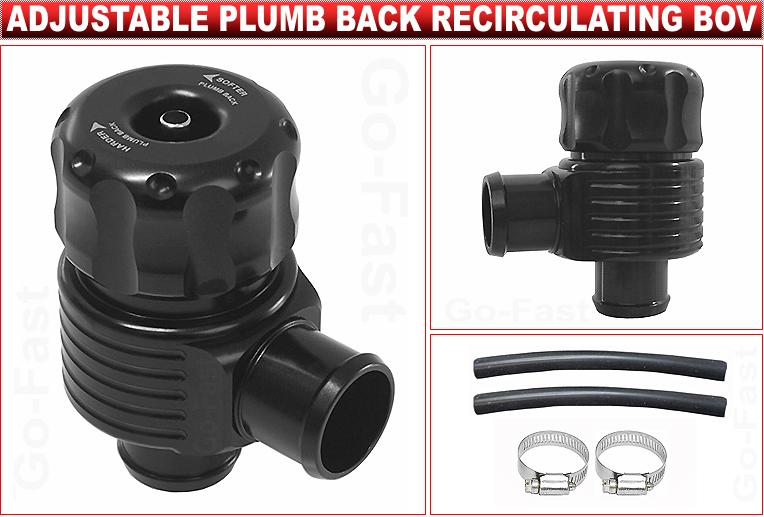 PLUMB BACK BLOW OFF VALVE ADJUSTABLE RECIRCULATING TURBO VALVE XR6