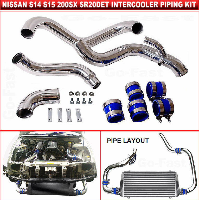 INTERCOOLER PIPE KIT NISSAN S14 S15 SR20DET 200SX TURBO INTERCOOLER