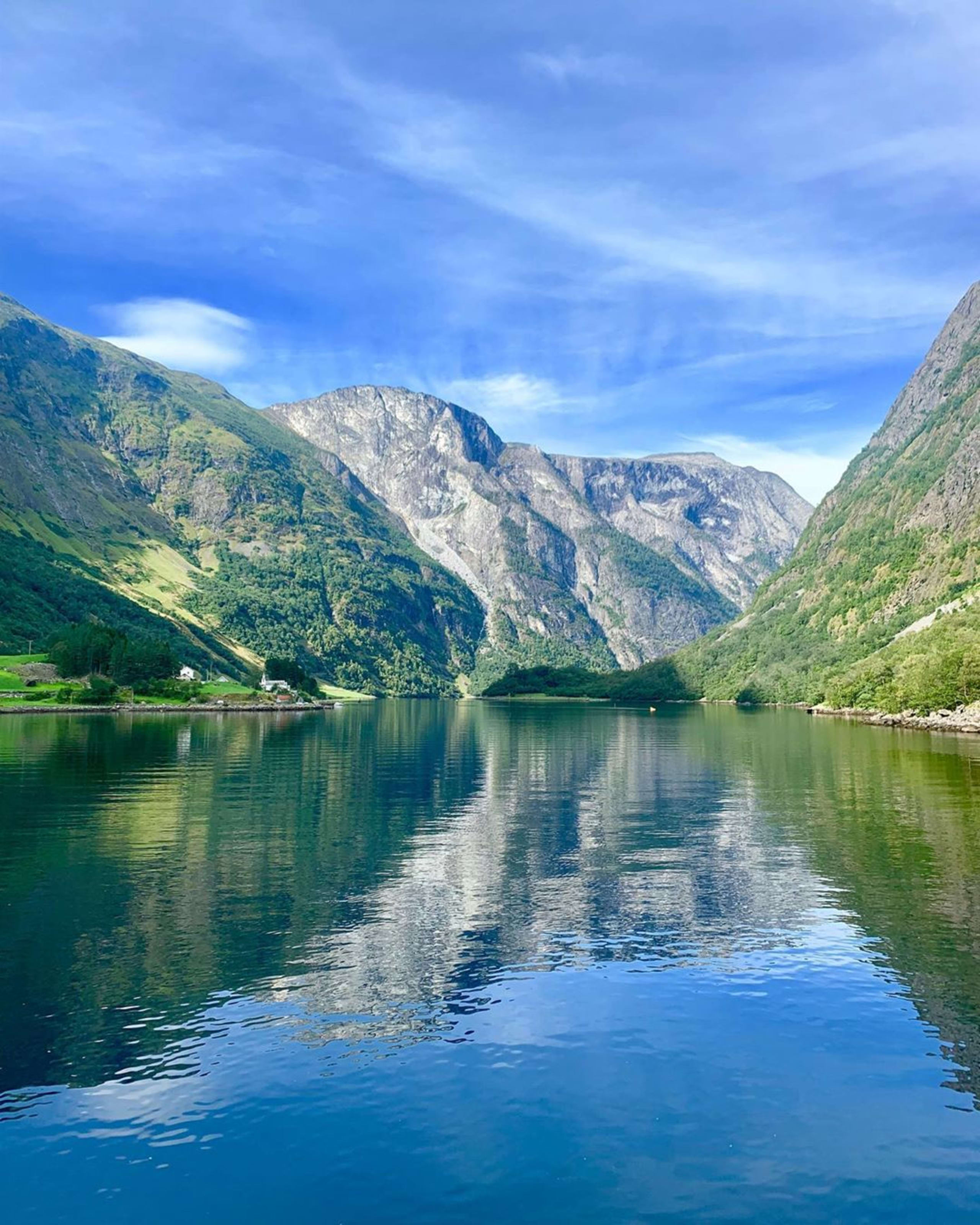 Sognefjord fjord view