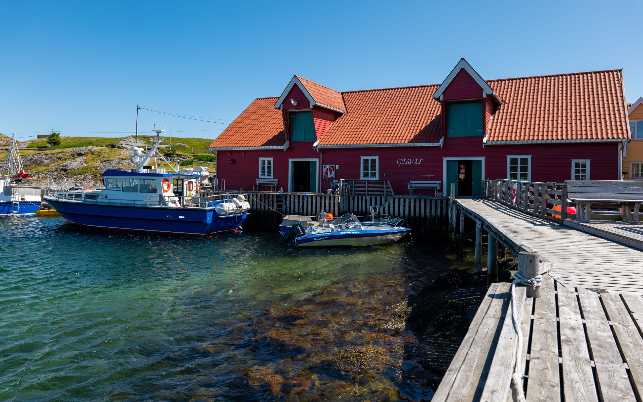 Gåsvær island