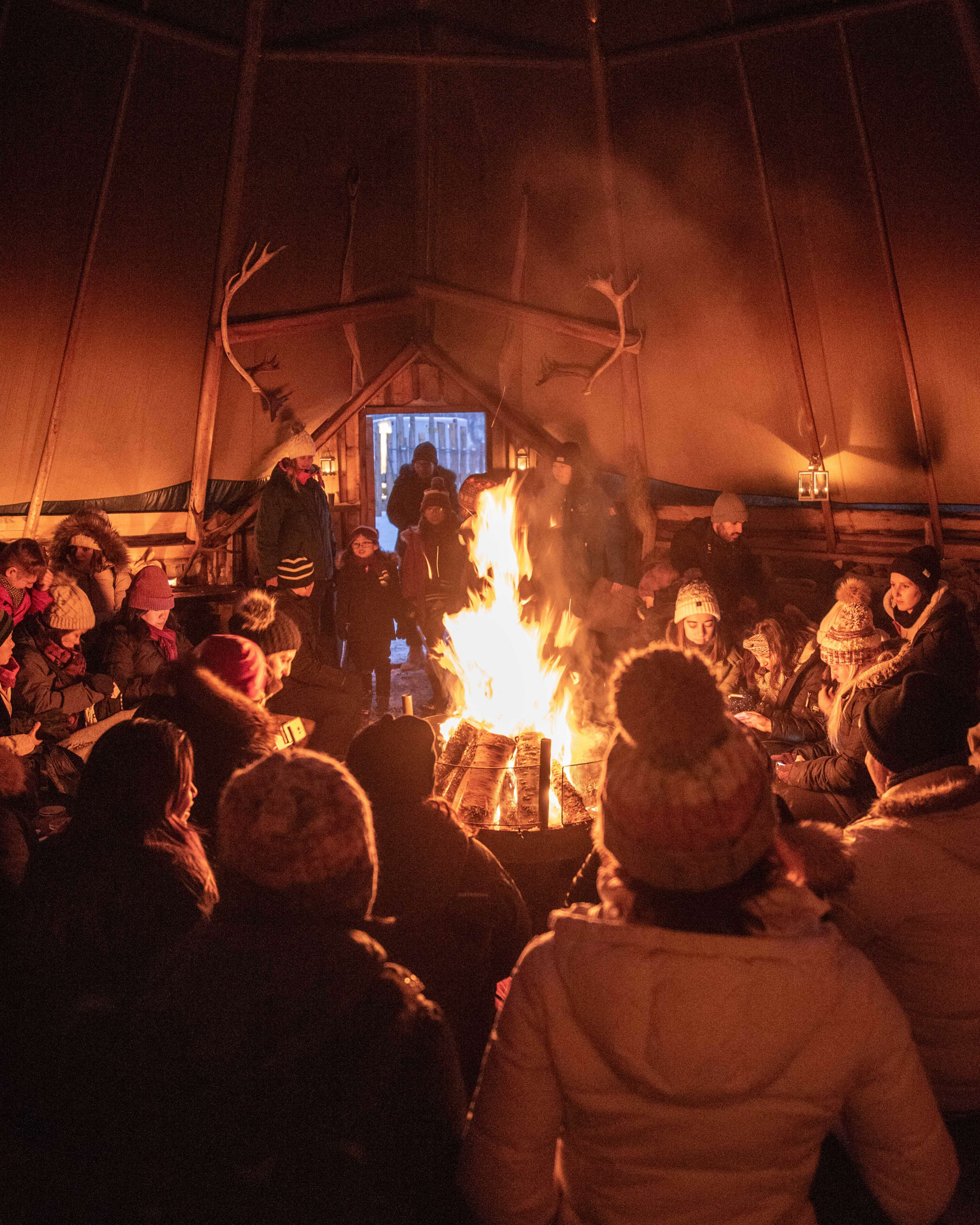 Cultural sami show in Tromsø