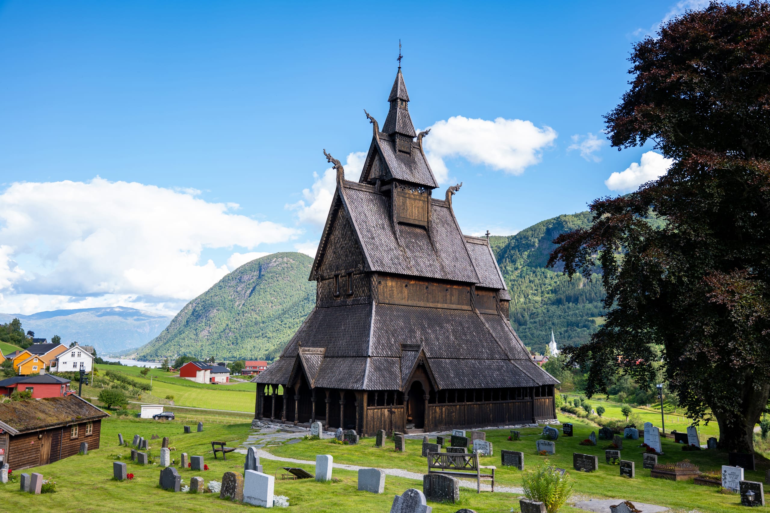Hopperstad stave church in Vik