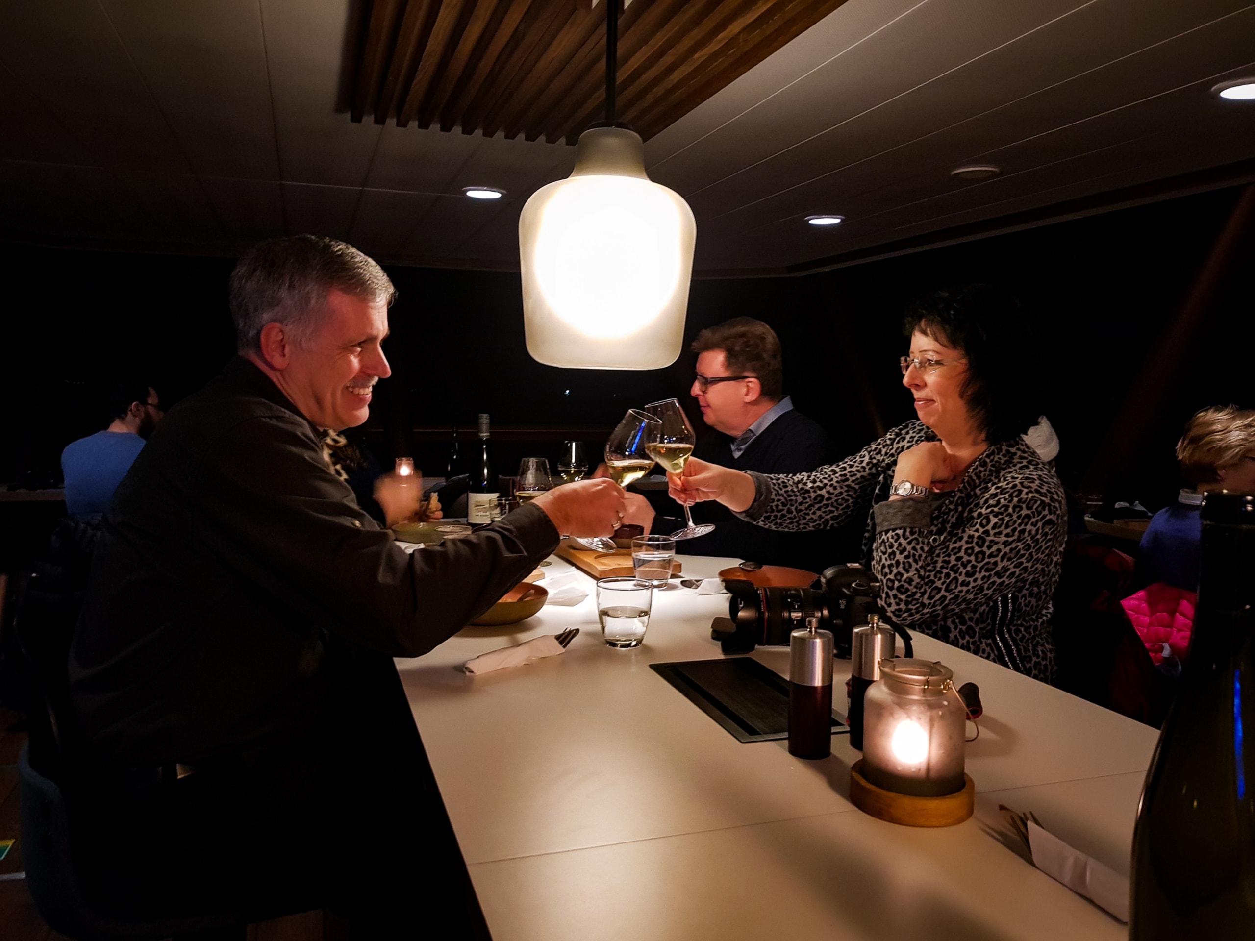 Aurora dinner at Brim