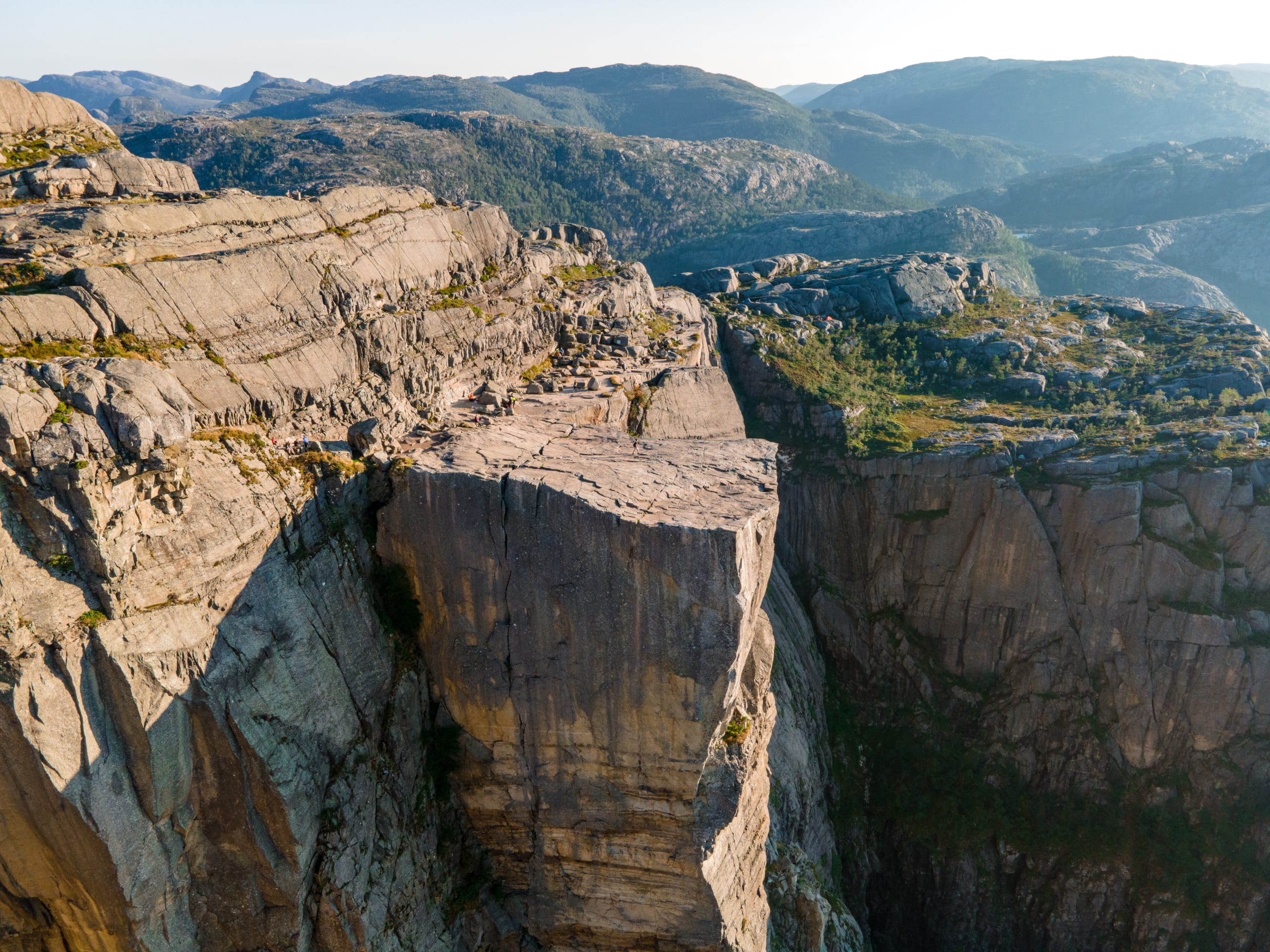 Preikestolen mountain plateau
