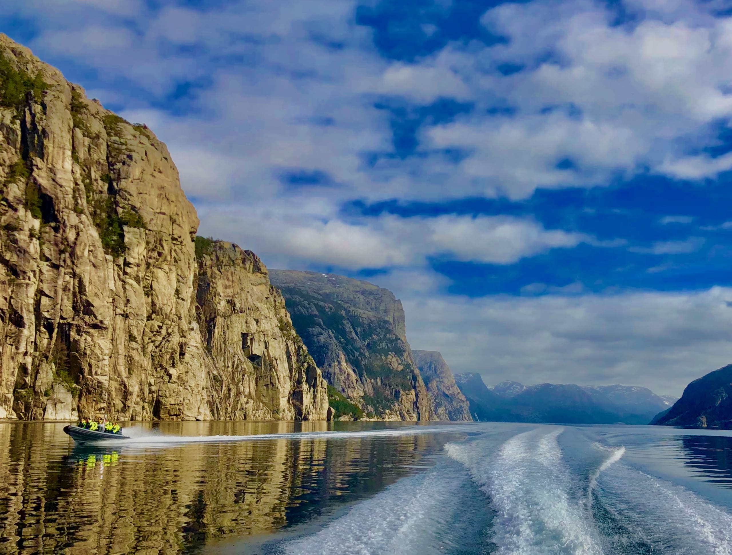 Rib safari on the Lysefjord