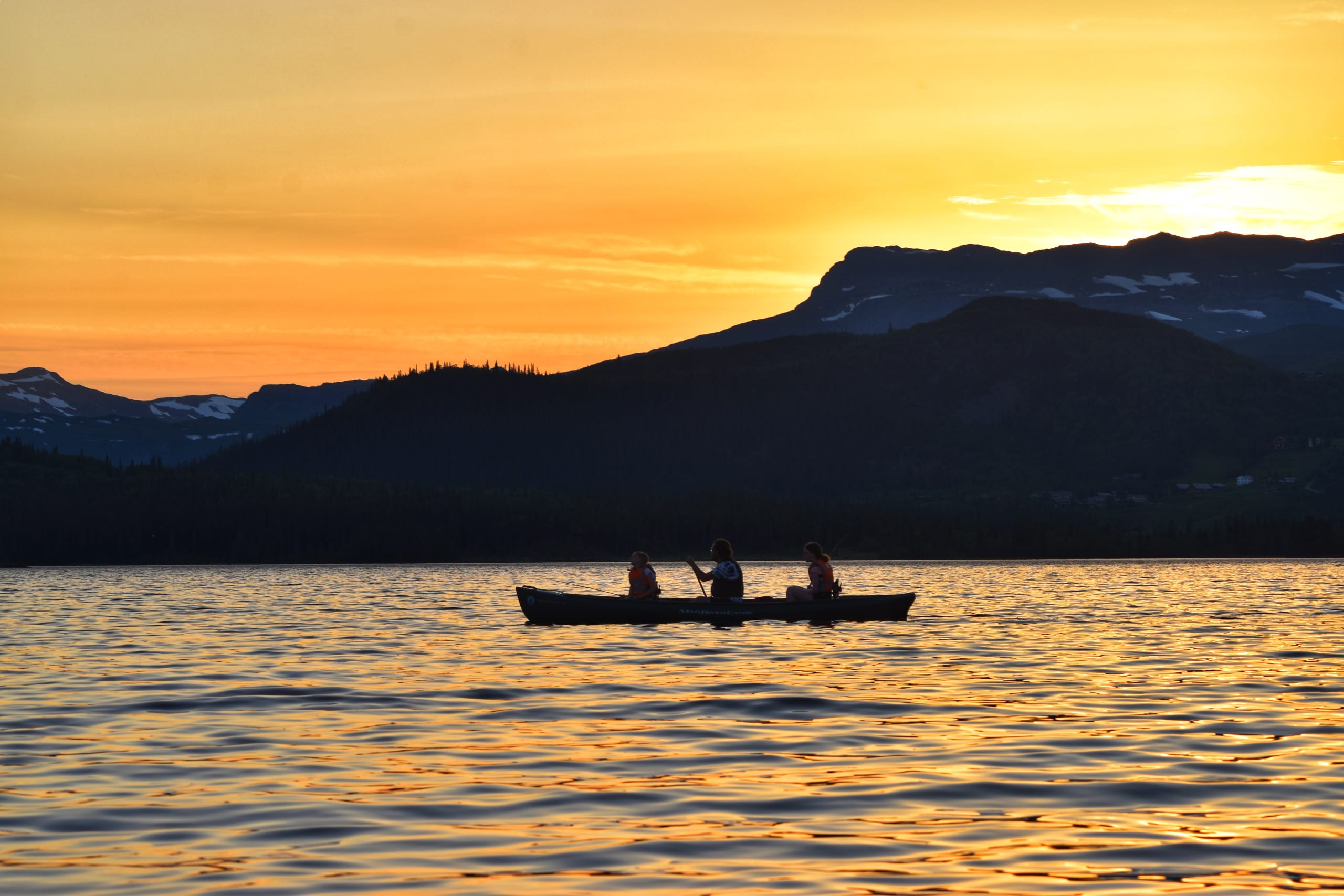 Family-Friendly Guided Canoe Tour at Beitostølen