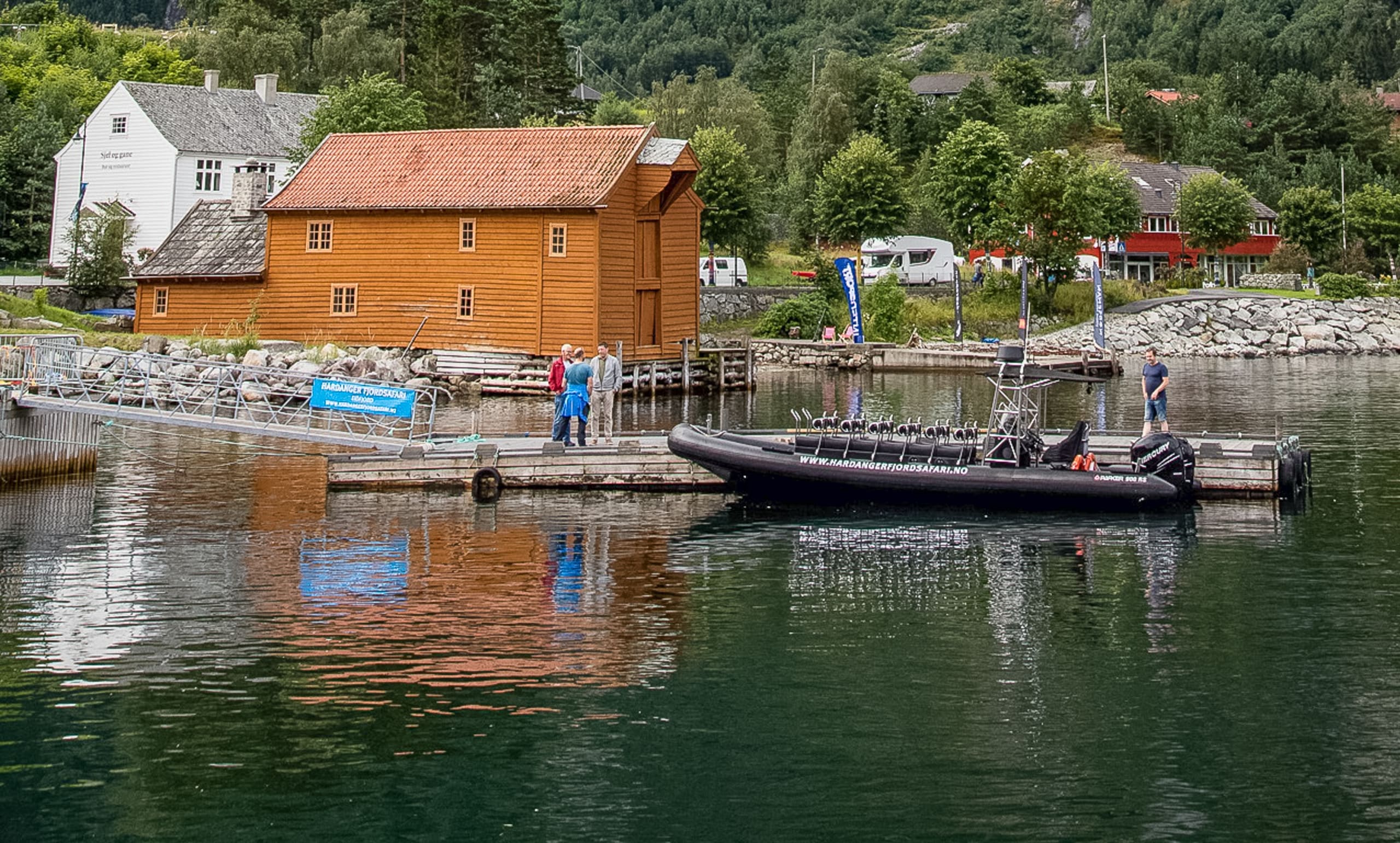 RIB safari on Hardangerfjord