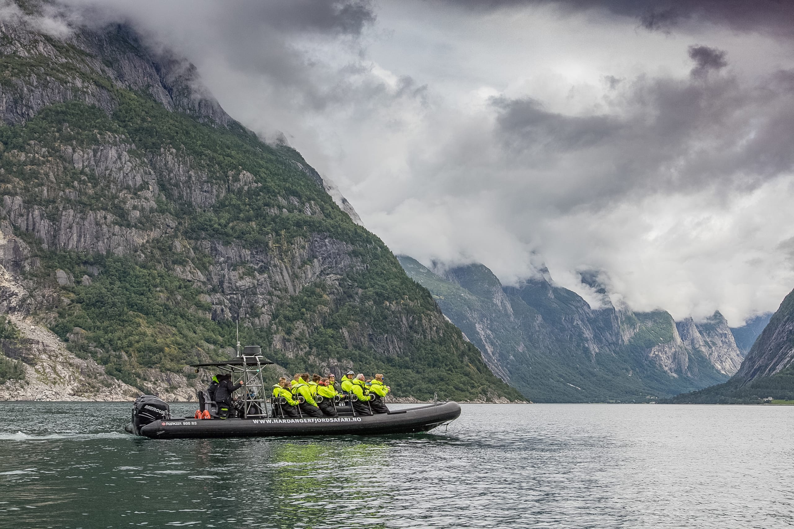 RIB safari on Hardangerfjord