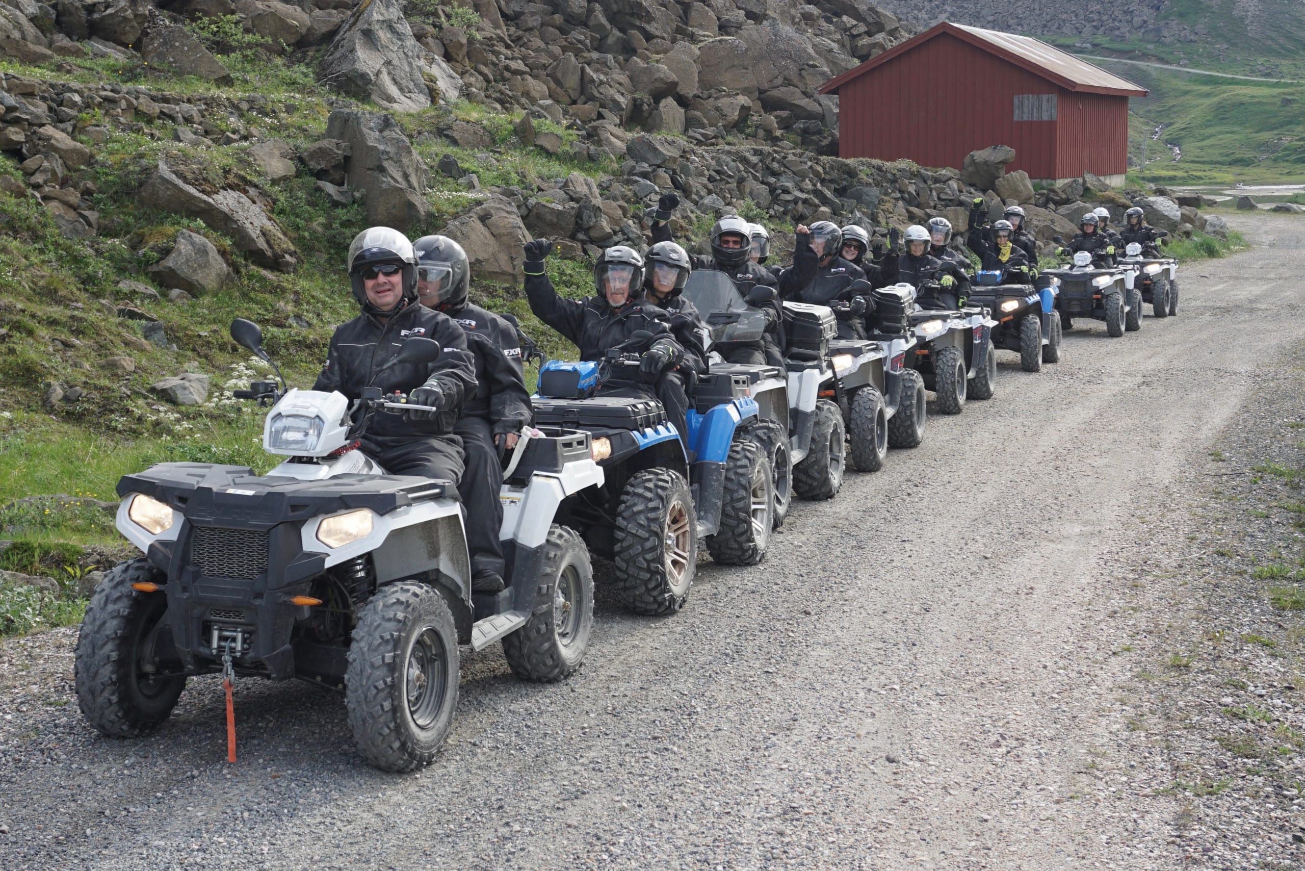 ATV safari to a NATO mountain