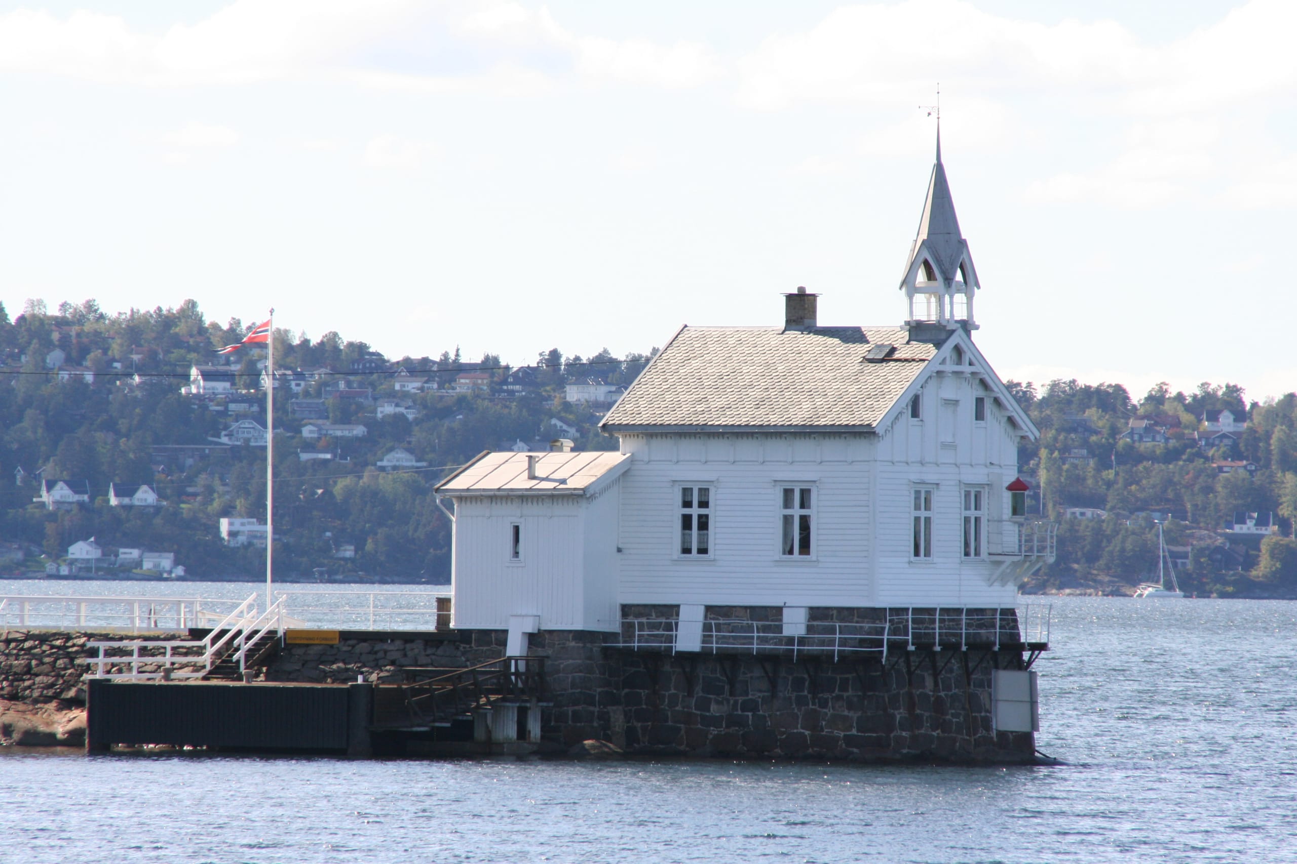 Lighthouse in the Oslofjord