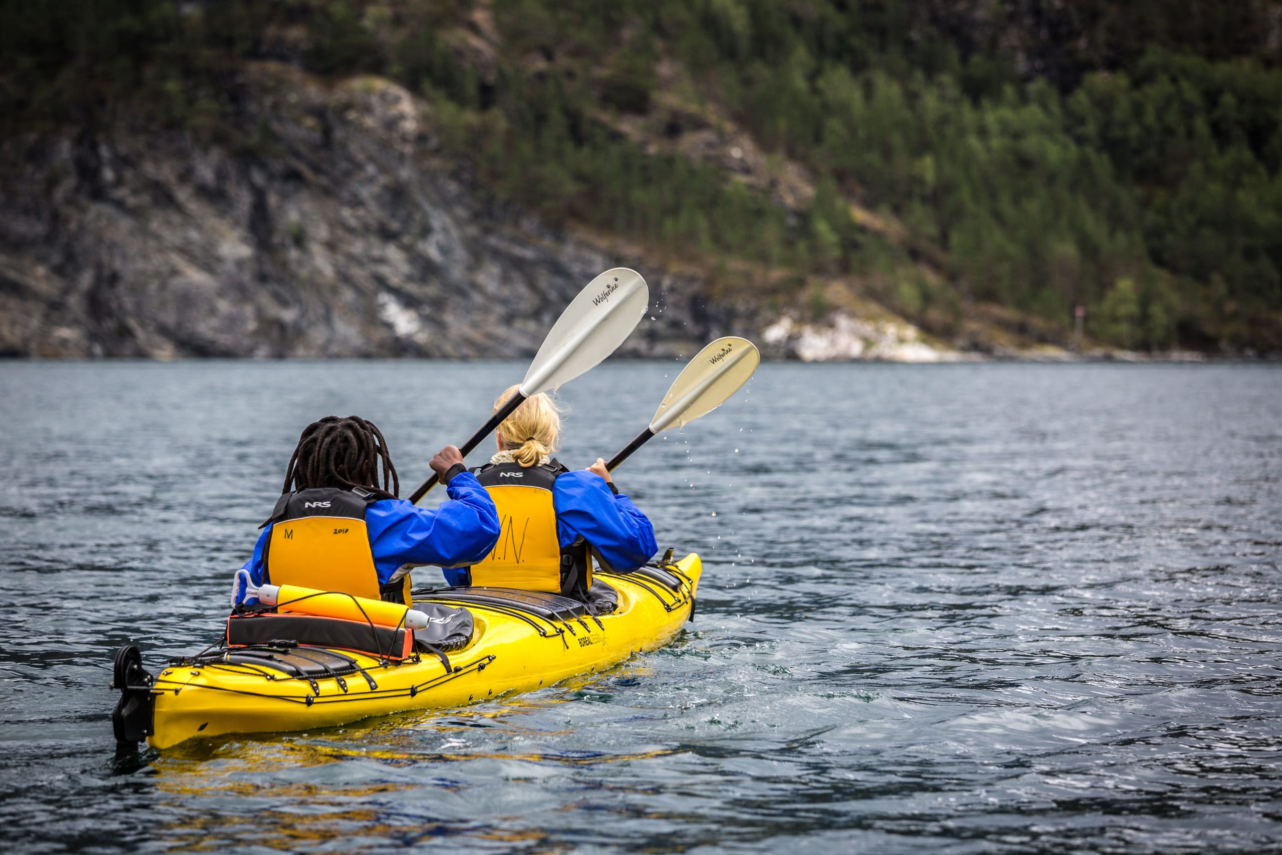Double sea kayak for children