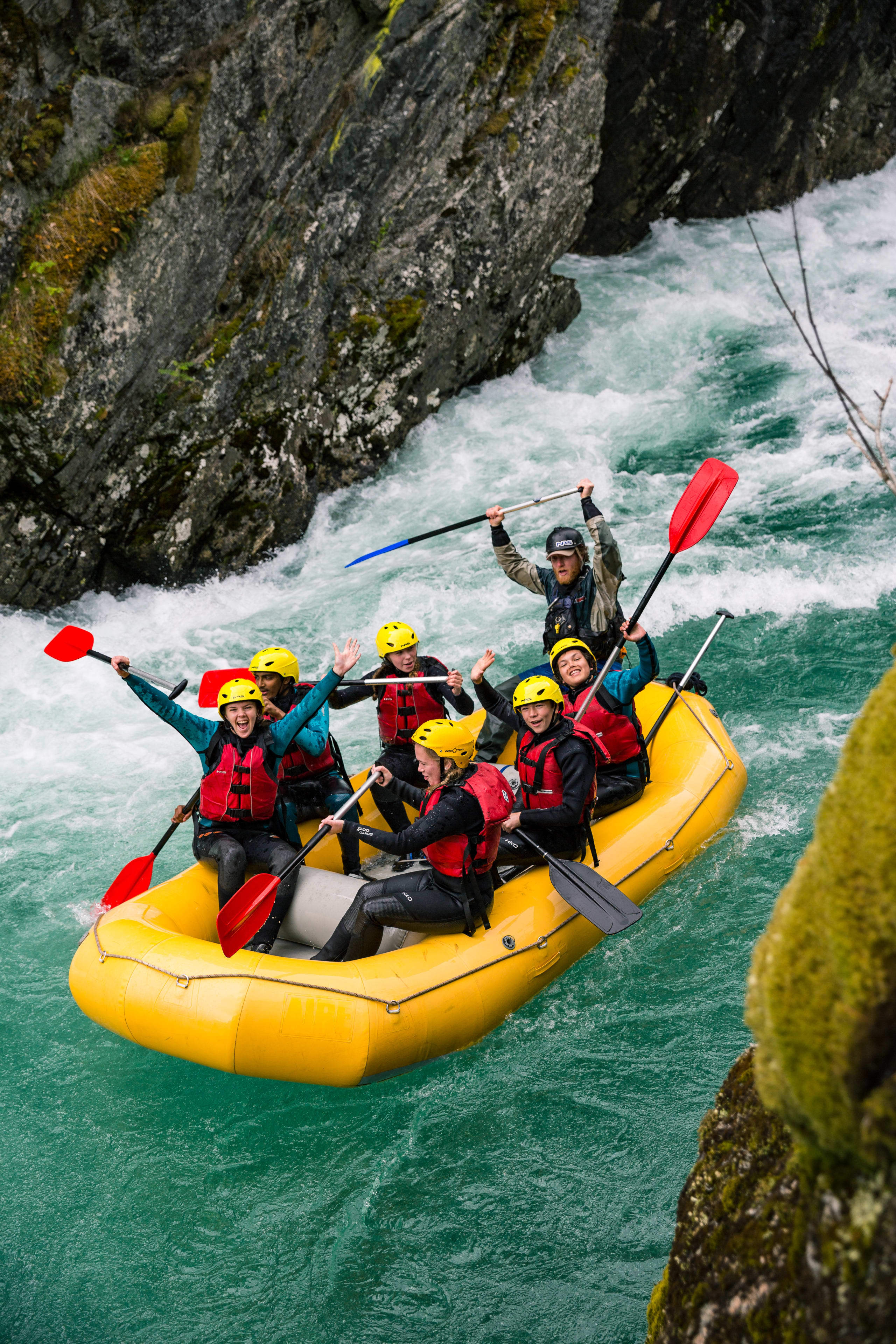 Rafting in Valldøla River in Valldal
