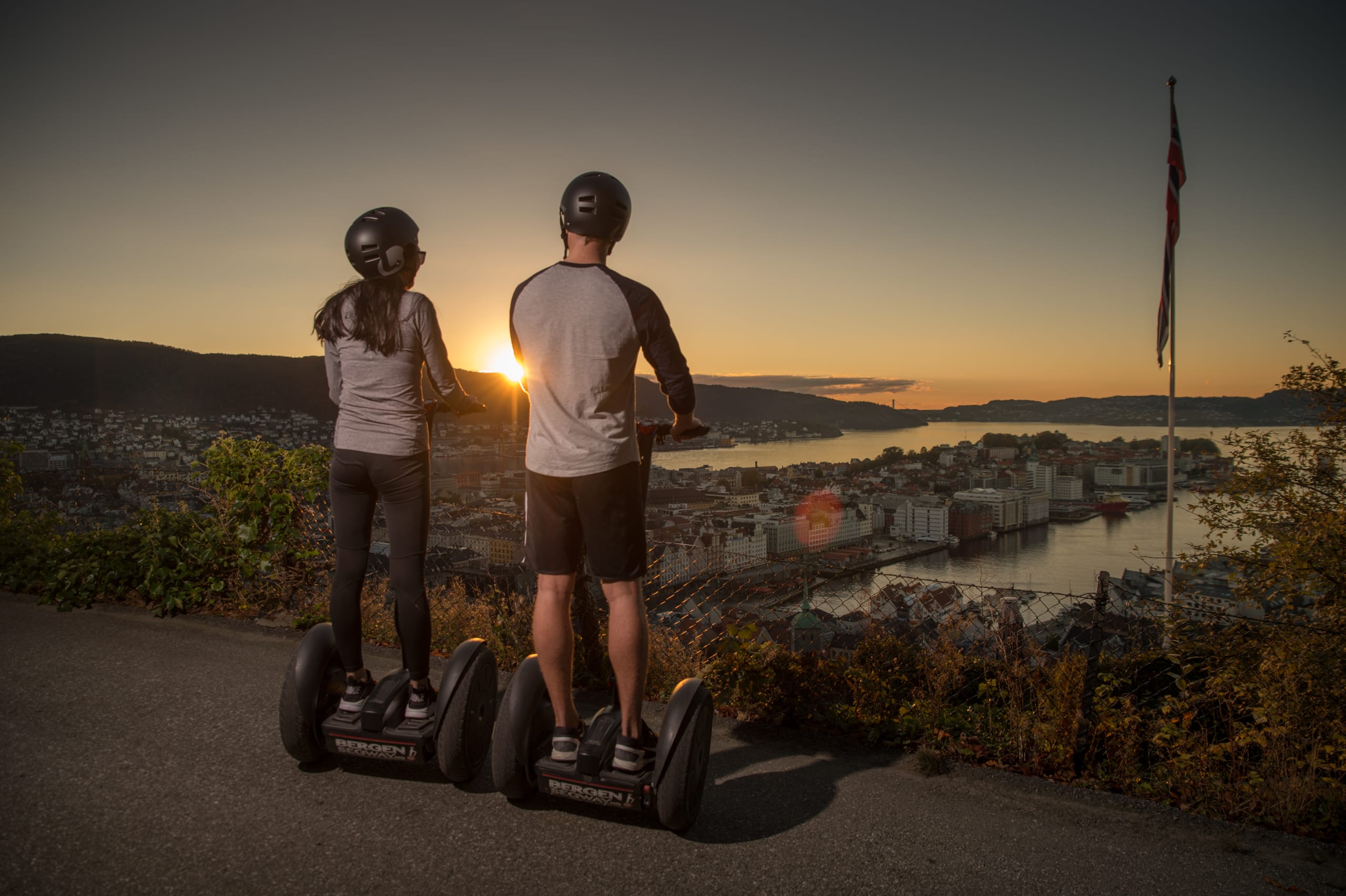 Segway tour to Fjellveien