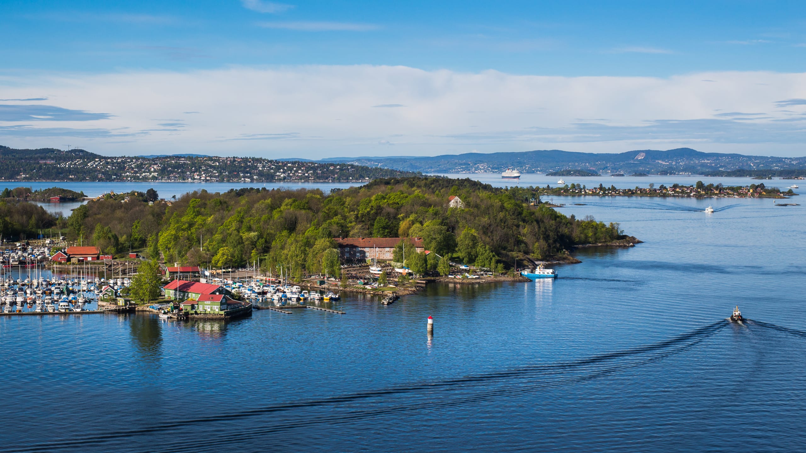 Islands in the Oslofjord