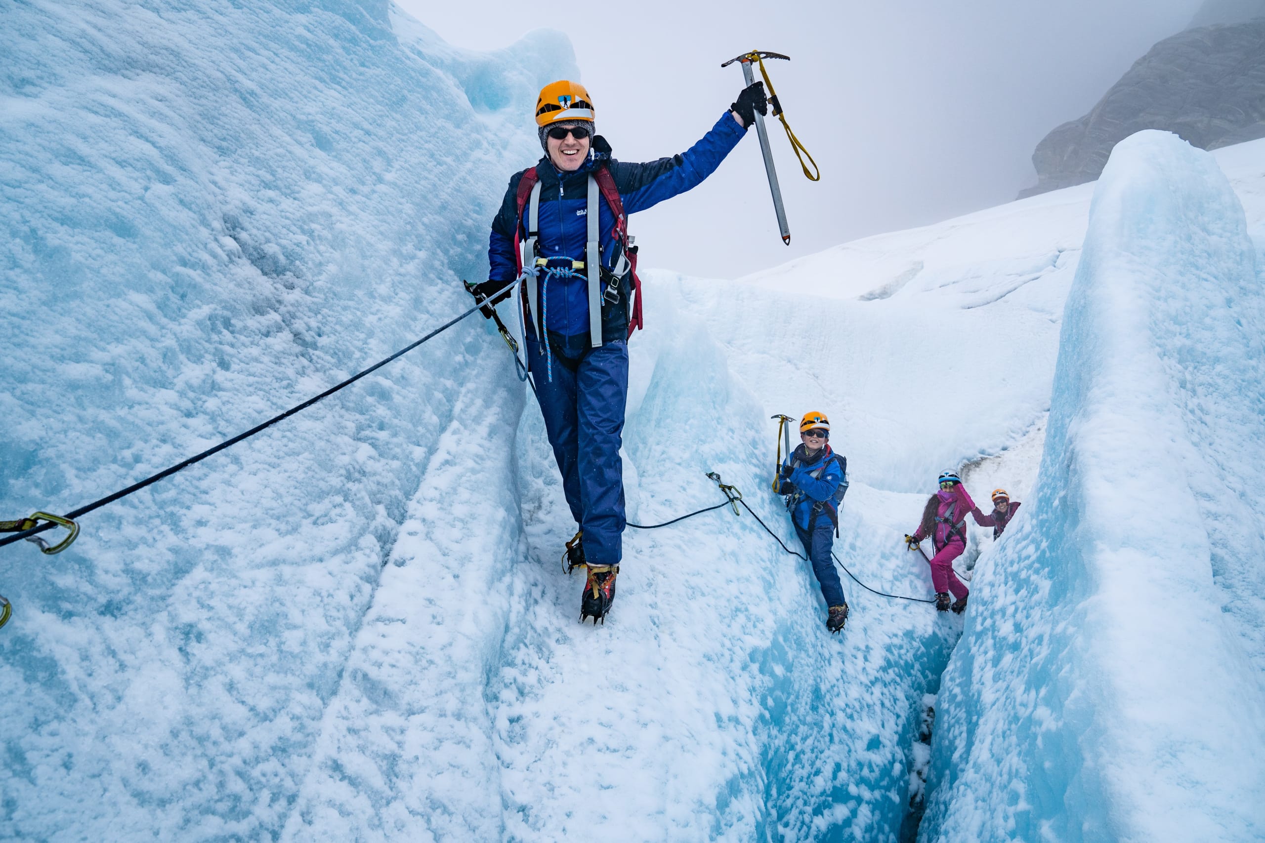 Glacier hiking at Folgefonna