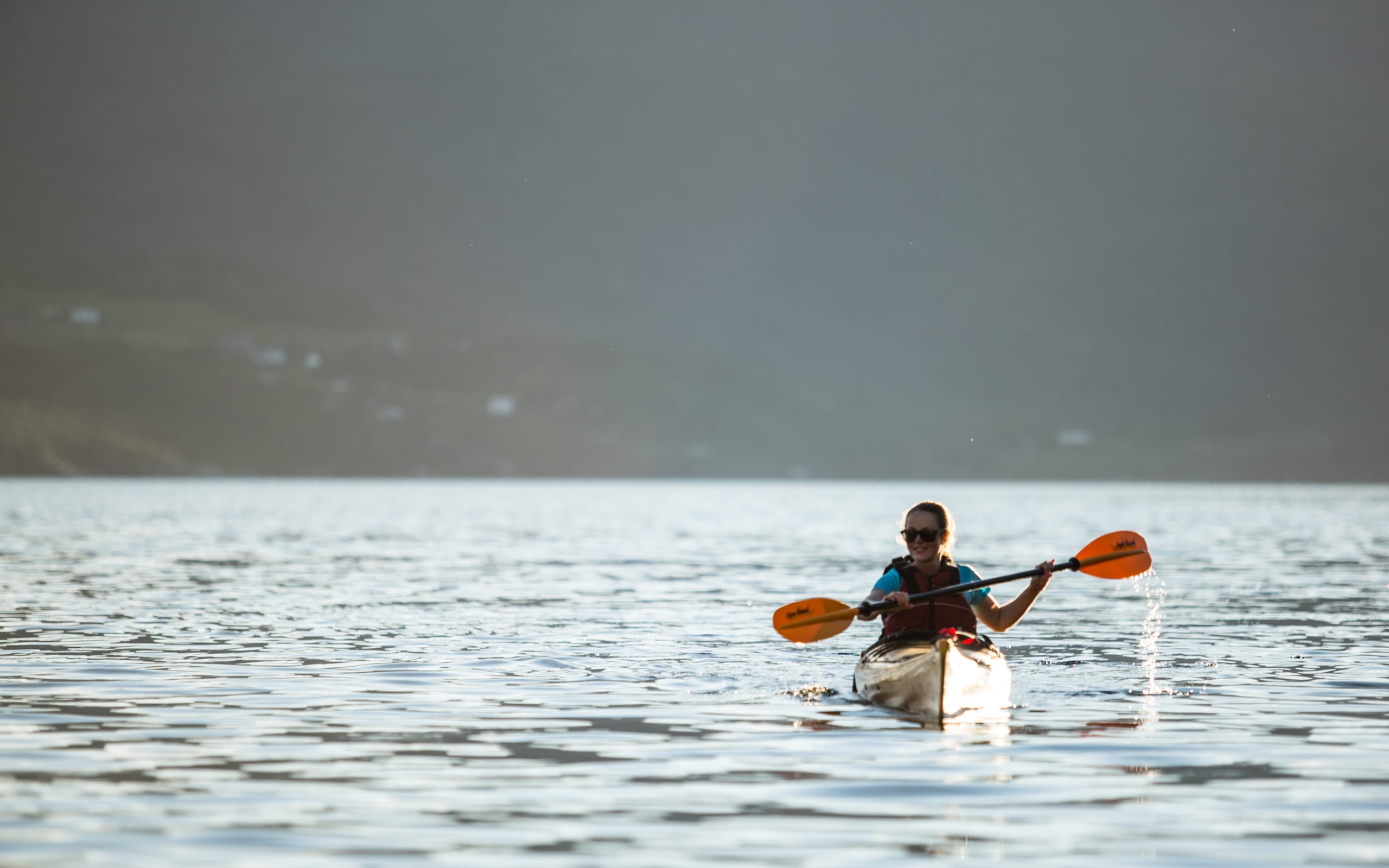 Kayaking on the Hardangerfjord starting from Jondal