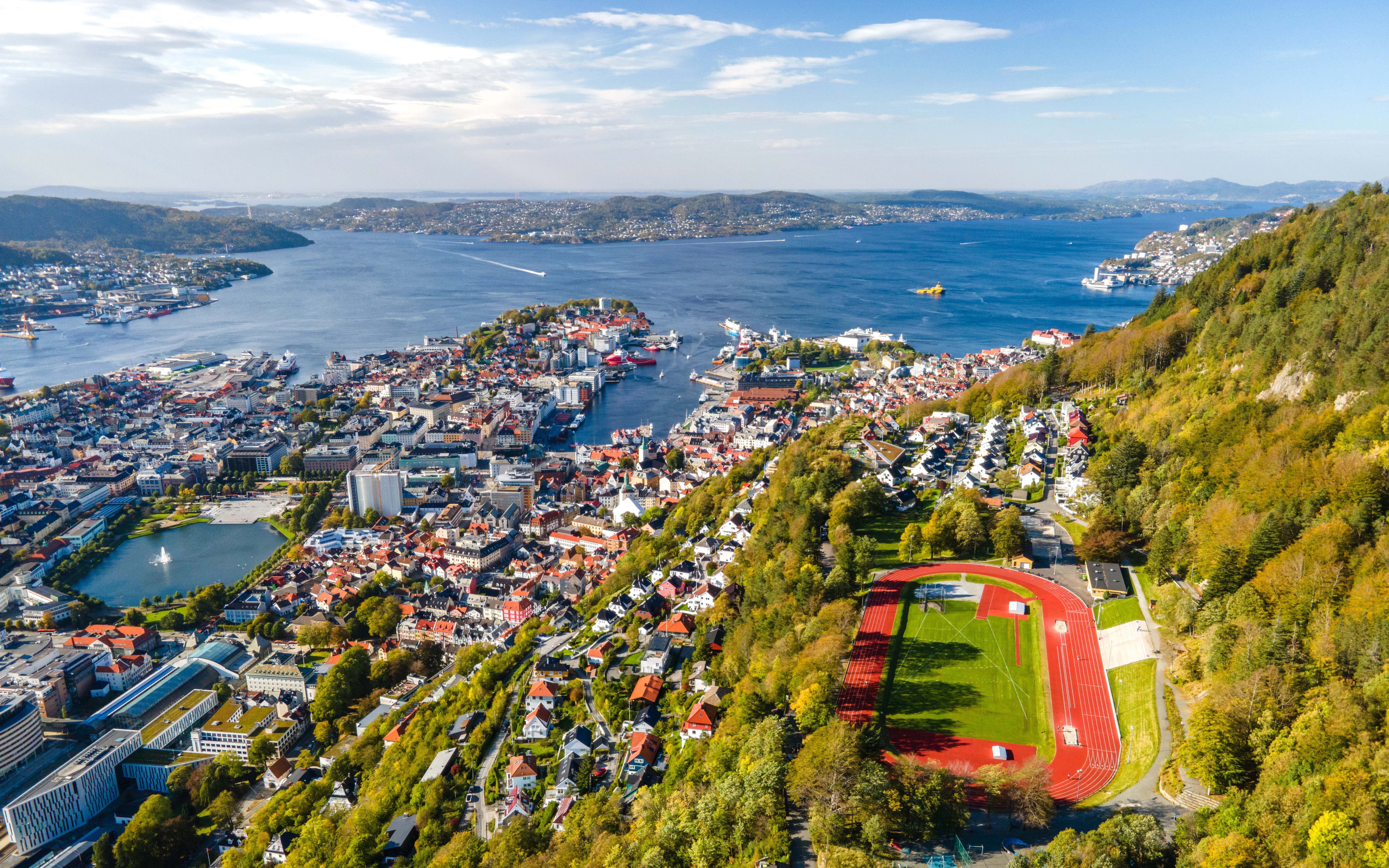 14 historical landmarks in Bergen - Norway