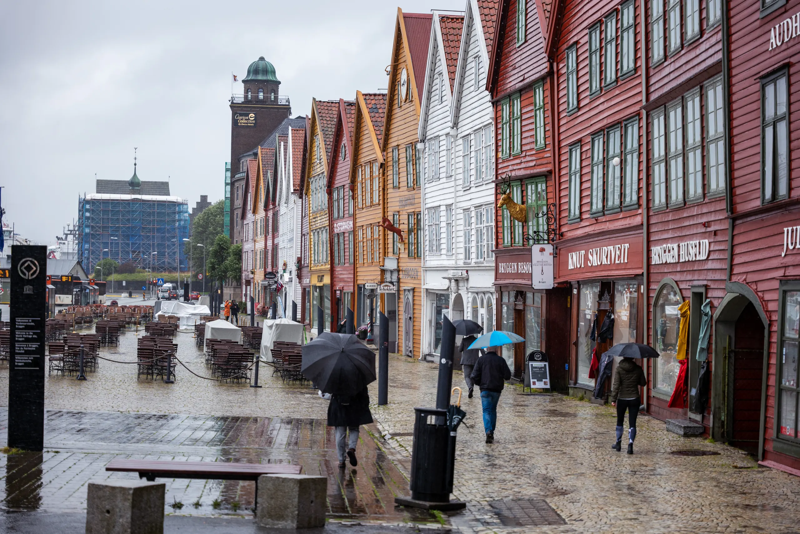 Why does it rain so much in Bergen, Norway