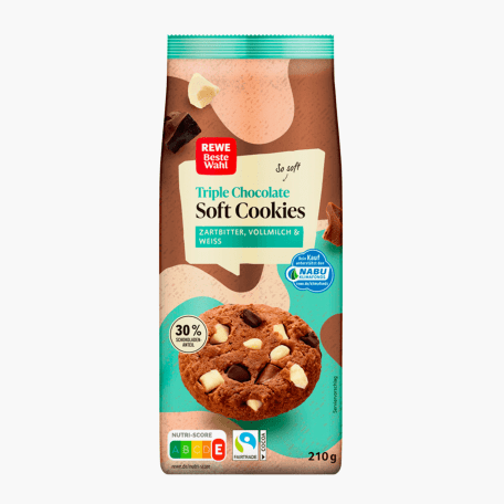Rewe Beste Wahl Soft Muffin Cookies 210g