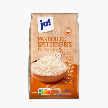 Ja! Parboiled Spitzenreis Langkornreis 1kg