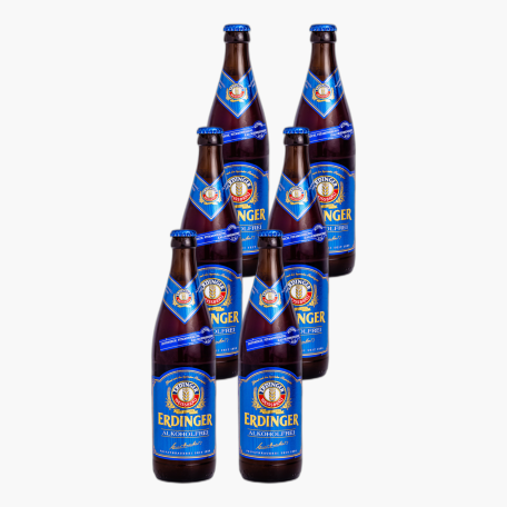 Erdinger Weißbier Alkoholfrei 0,5l (<0,5% vol.)MW x6
