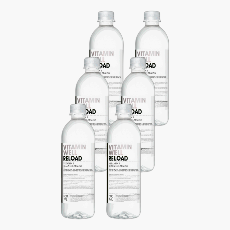 Vitamin Well Reload Zitrone & Limette 0,5l x6