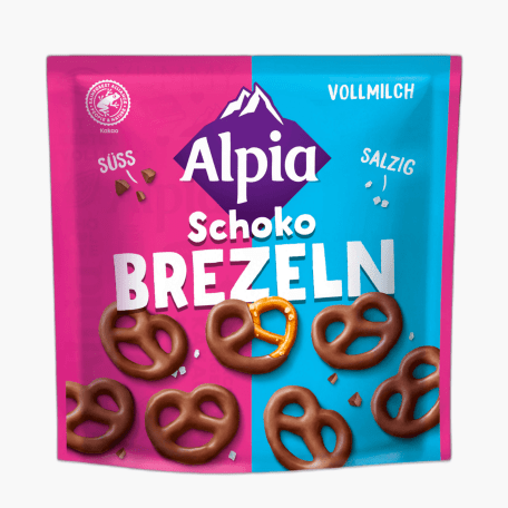Alpia Schoko Brezeln Vollmilch 140g